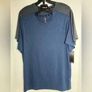 LEG3ND Super Soft Light Weight Stretch Moisture Wicking Short Sleeve 2pc Tees